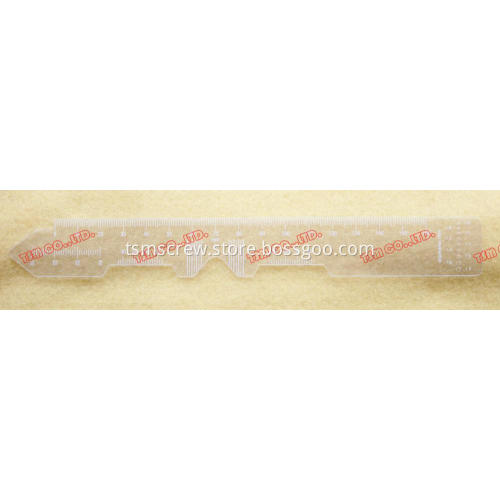 Professional Eyewear Optical PD Ruler